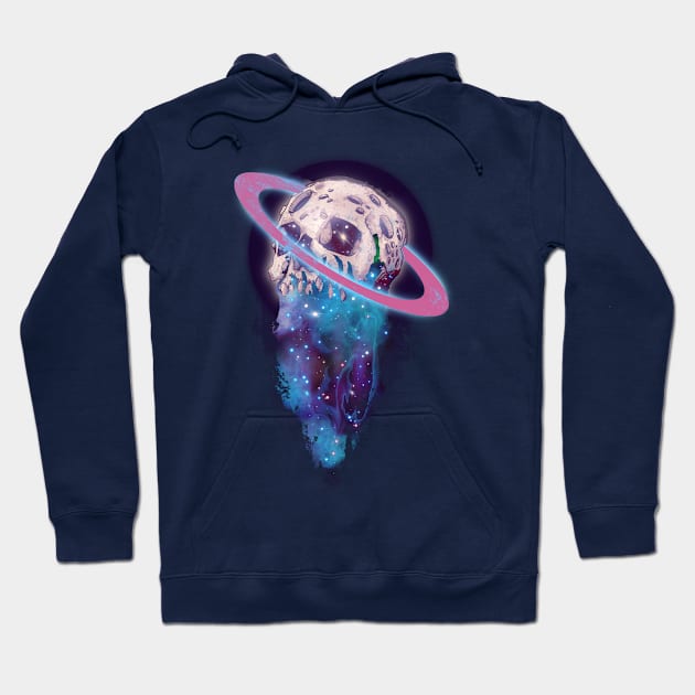 Elemental Skull Space Hoodie by LVBart